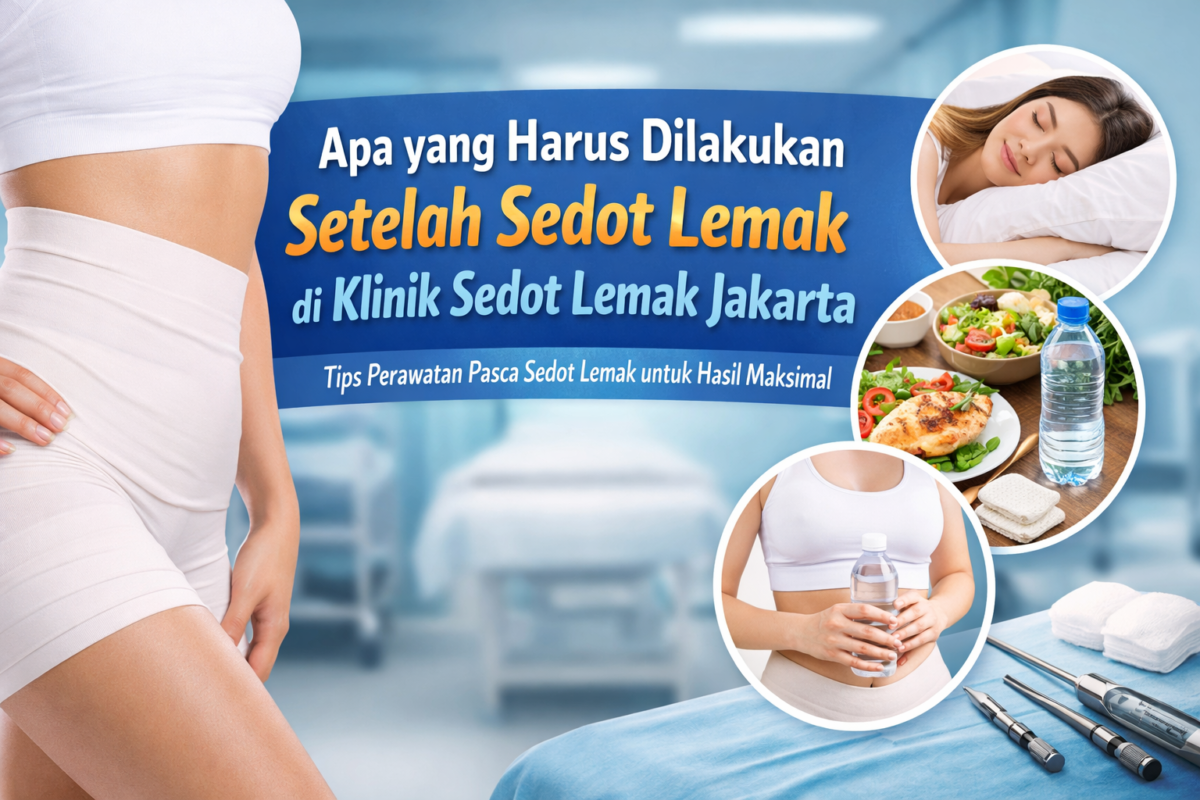 yang sebaik nya dilakukan setelah sedot lemak